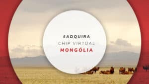 Chip virtual Mongólia: 100% conectado com internet ilimitada