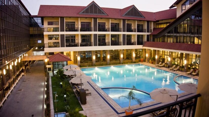 Hotel beira mar em Gana