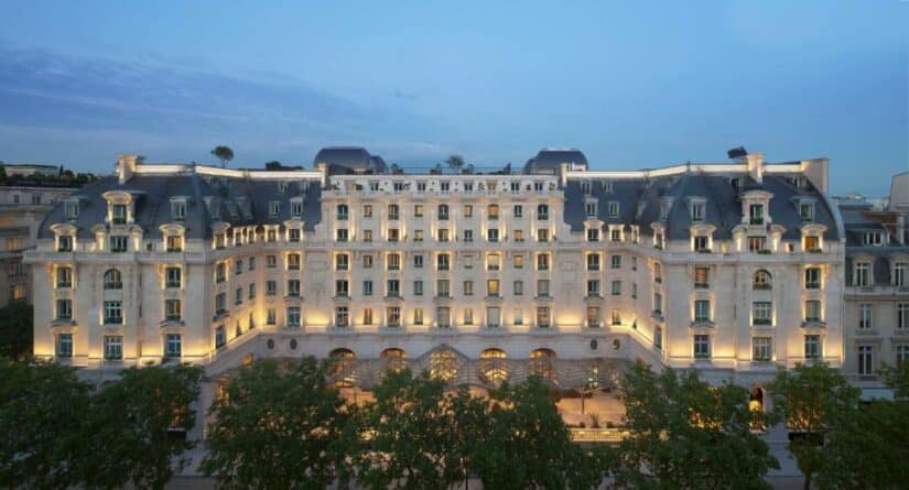 Hotel sofisticado em Paris
