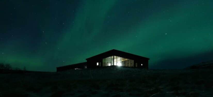 Hotel perto do Parque Nacional Thingvellir na Islândia