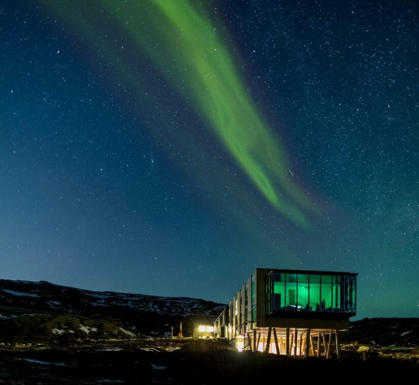 Hotel com vista na Islândia