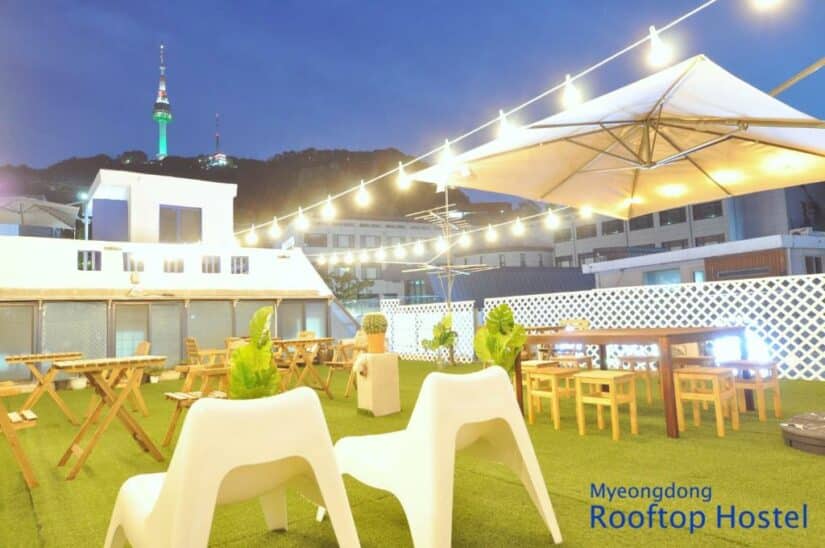 hotel barato perto da N Seoul Tower