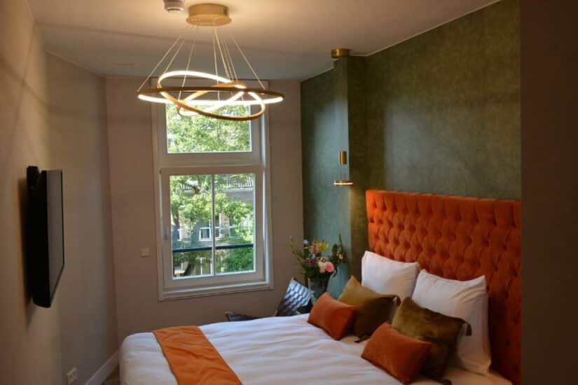 Hotel boutique mais elegante em Amsterdam 