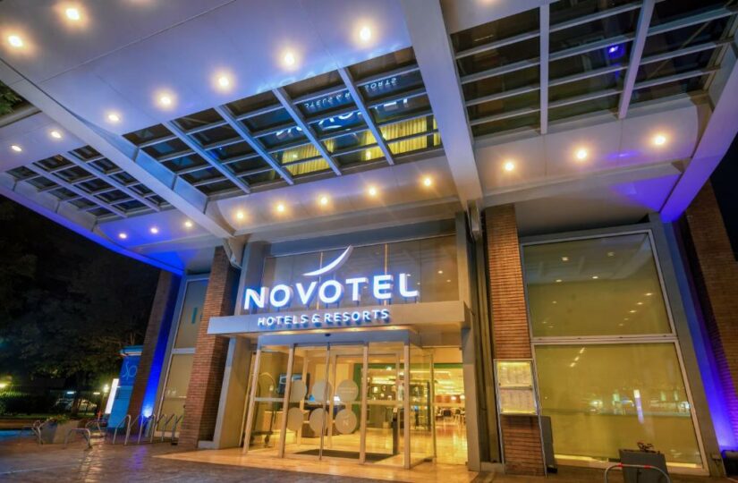 hotel Novotel aeroporto em Santiago
