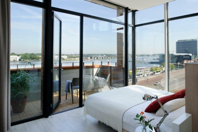 Apart-hotel em Amsterdam com vista