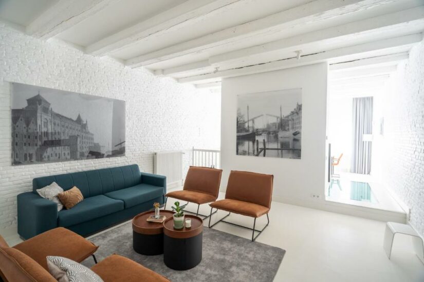 apartamento com recepção 24h em Amsterdam