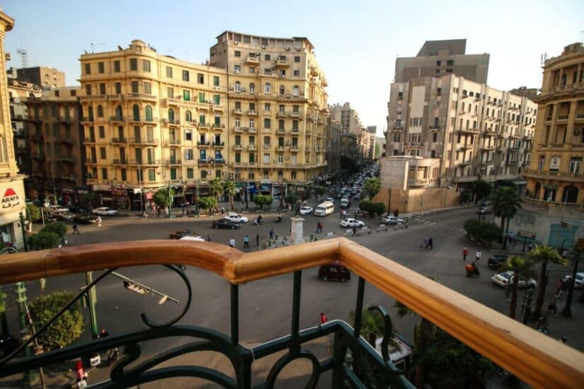 ficar no centro no Cairo
