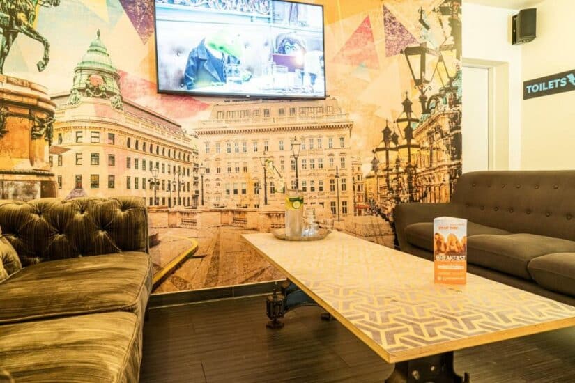 Hostel com restaurante em viena