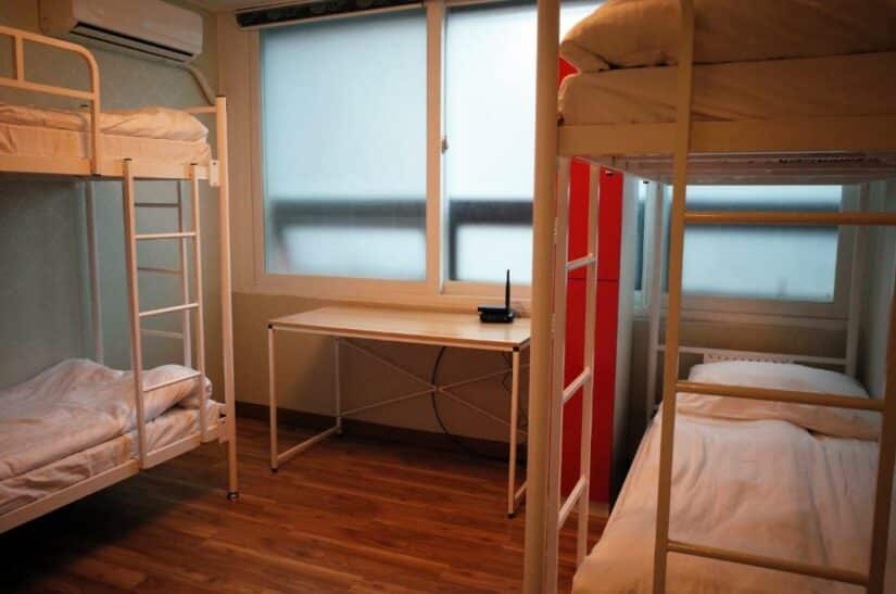 Hostel bem localizado em Seul