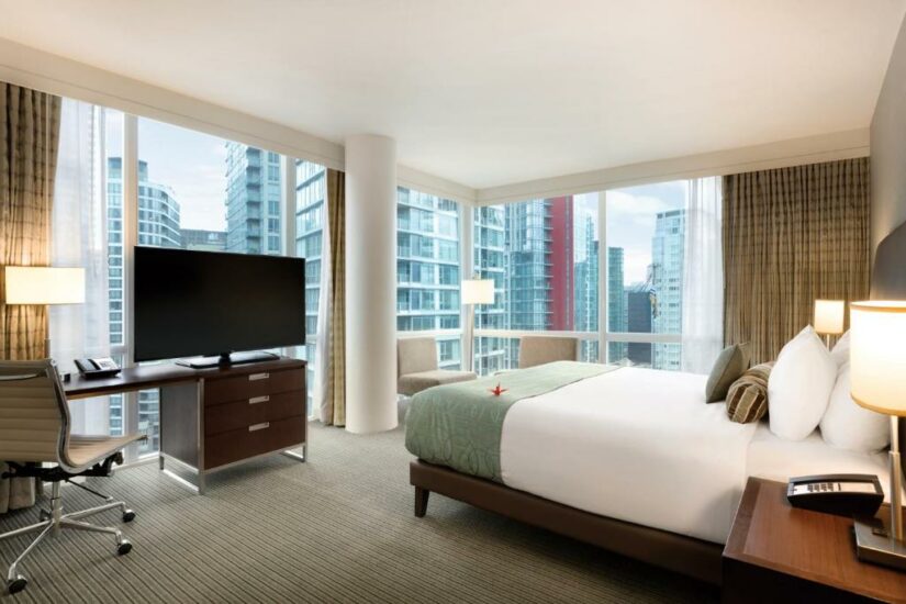 hotel boutique para brasileiros em Vancouver 
