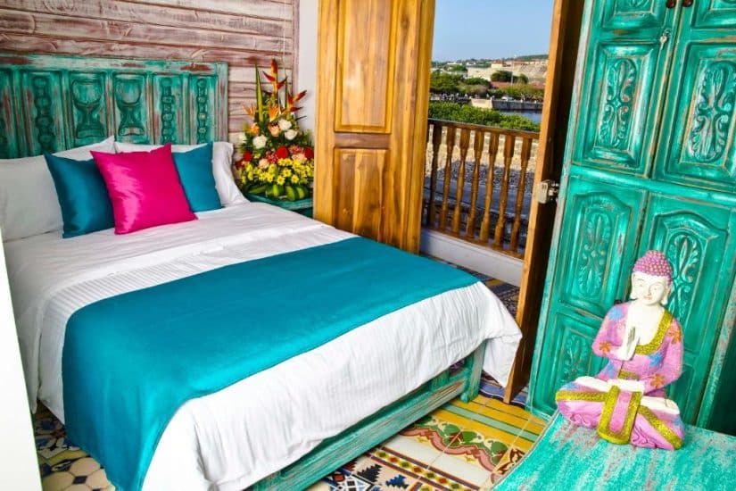 Hotéis de luxo em Cartagena famoso 
