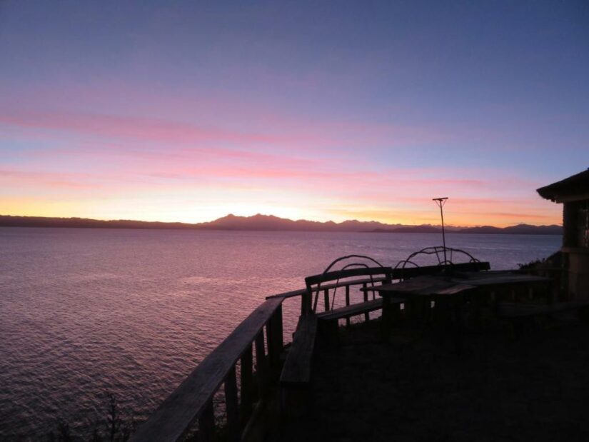 Hotel perto do Lago Titicaca na Ilha de la Luna