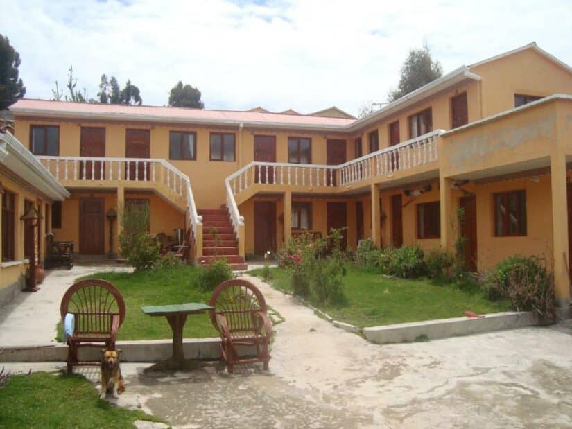 Hotel familiar na Isla del Sol na Bolívia