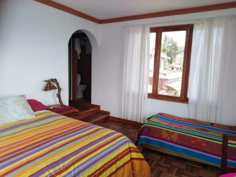 Lago Titicaca hotel para ir andando 
