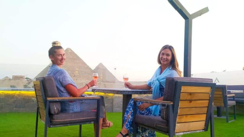 Hotéis com vista para as pirâmides do Egito