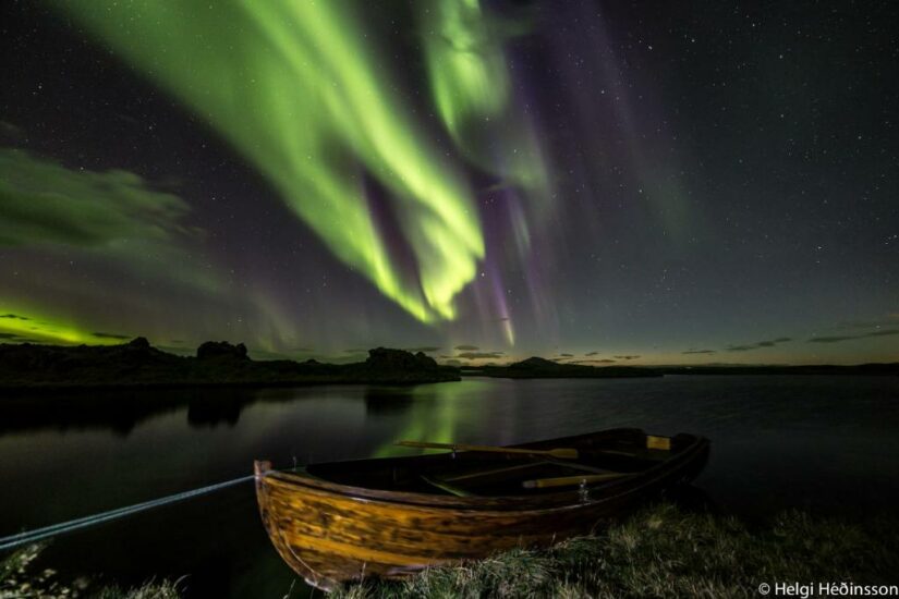 hotéis na Islândia para ver a aurora boreal com piscina 