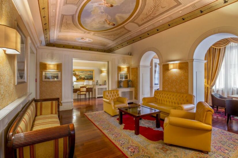 Hotel 4 estrelas luxuoso em Roma
