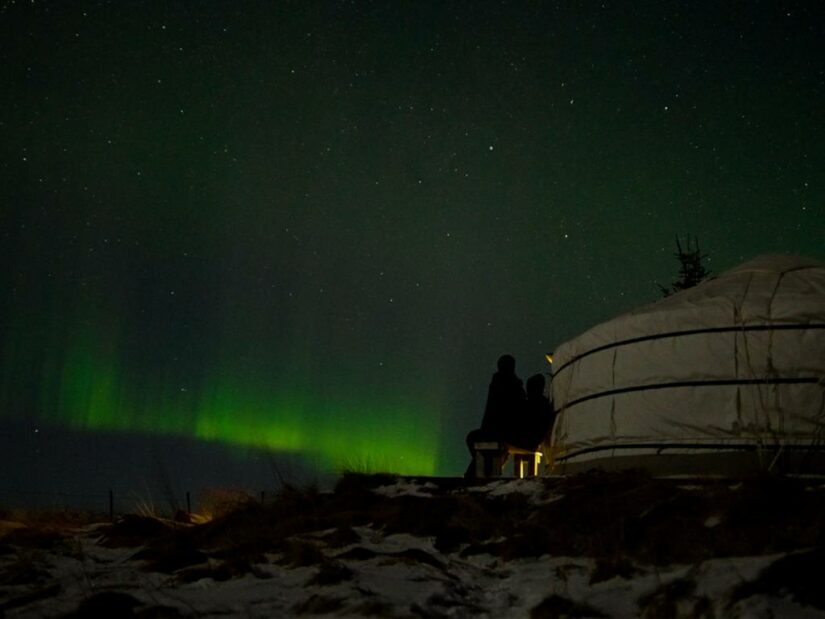 hotéis na Islândia para ver a aurora boreal de luxo 