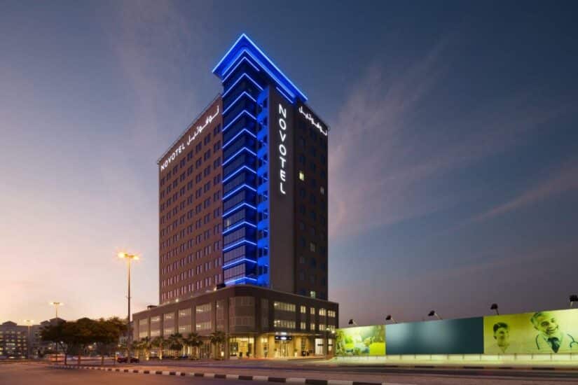 hotel Novotel no centro em Dubai
