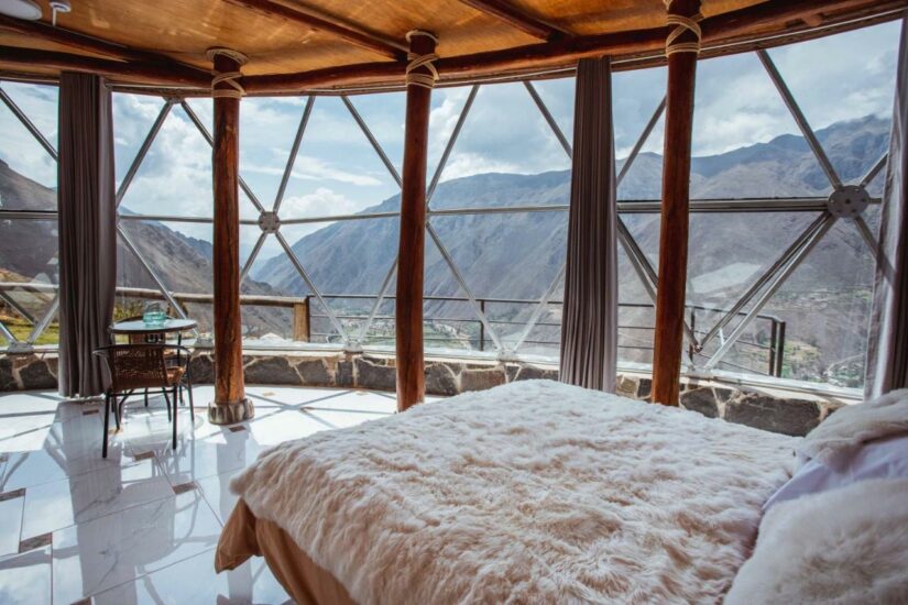 hotel no Peru na montanha
