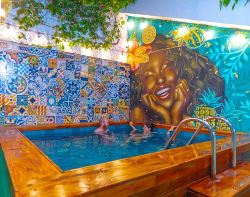 Hostel com piscina em Cartagena
