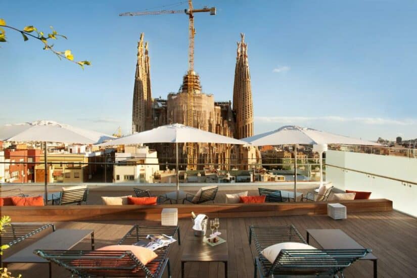 Hotéis 4 estrelas perto da Sagrada Família em Barcelona