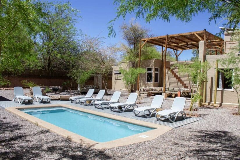 hotéis com piscina no Deserto do Atacama
