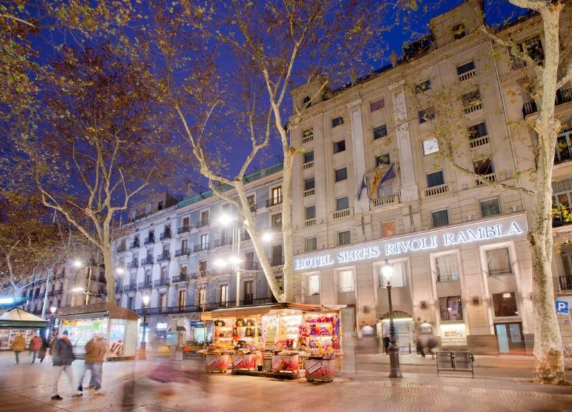 Hotéis 5 estrelas em Barcelona perto de Las Ramblas