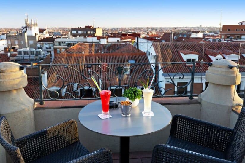 Hotéis 5 estrelas no bairro Malasaña em Madrid