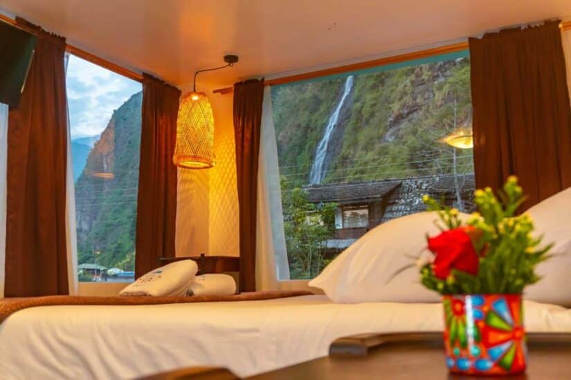 Hotel na floresta com cozinha no Equador