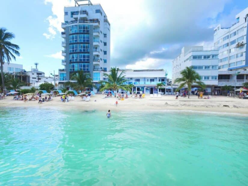 hotel em San Andrés na Praia de Spratt Bight
