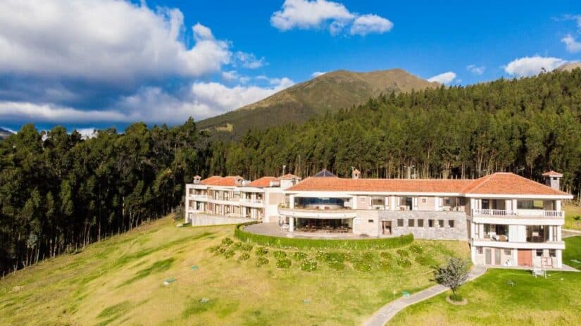 Hotel 5 estrelas na floresta no Equador