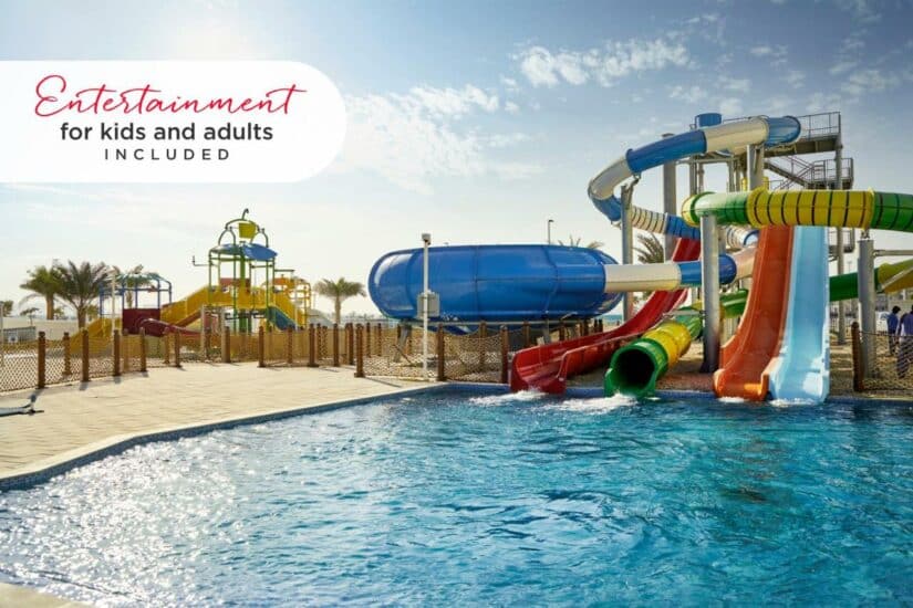 hotel em Dubai com parque aquático 

