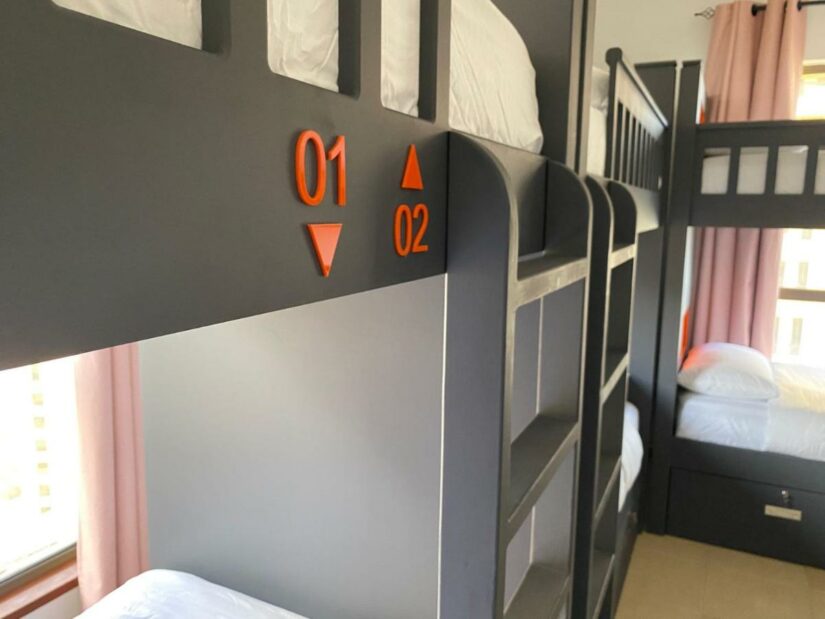 Hostels em Dubai com dormitórios femininos