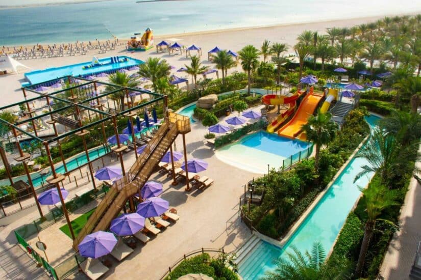 Resort com parque aquático em Dubai