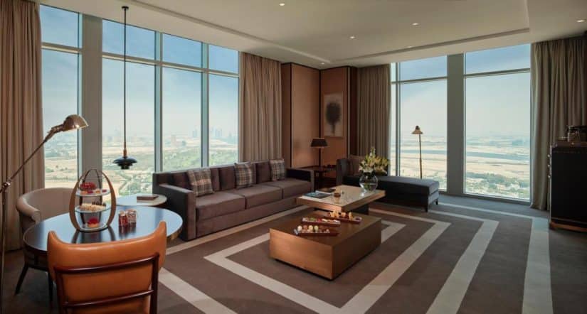 Hotel luxuoso Emirados Arábes