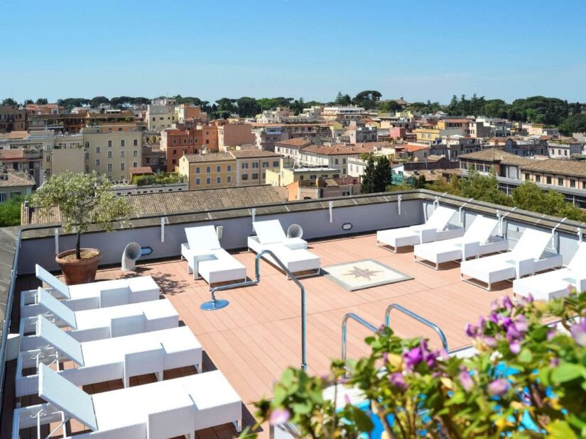 hotel barato para brasileiros em Roma
