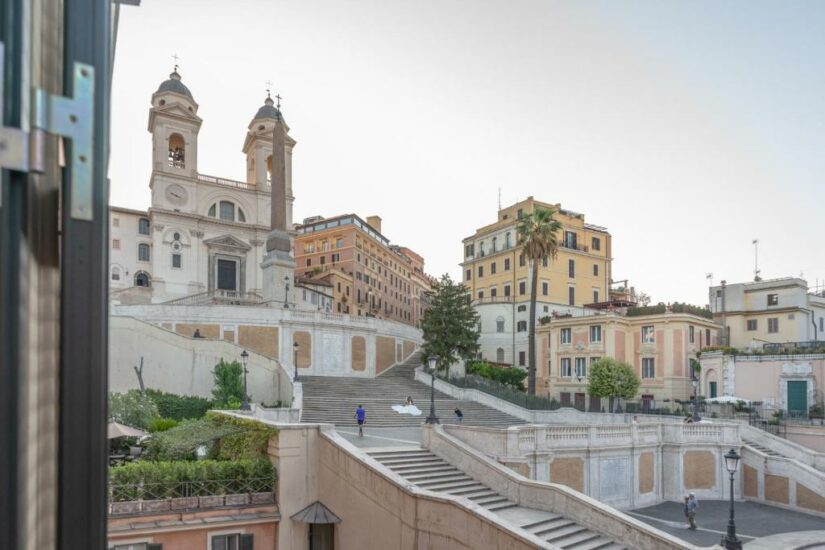 hotel 3 estrelas perto da Piazza di Spagna
