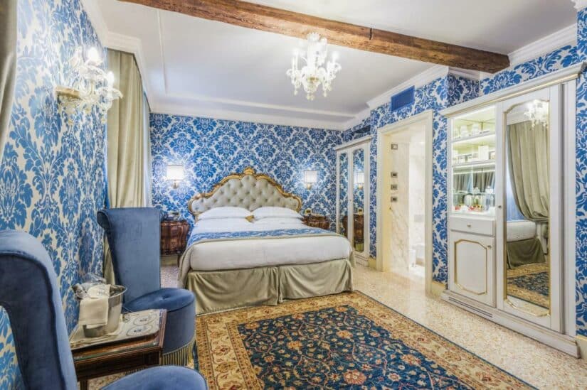 hotel muito confortável em Veneza
