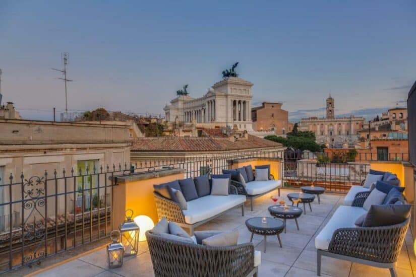 melhor hotel para casal em Roma

