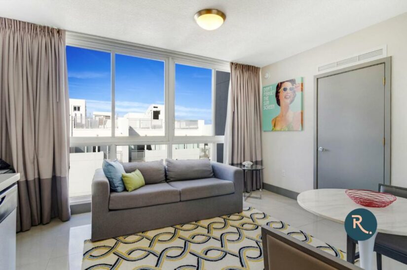 apartamento com recepção 24h em Miami