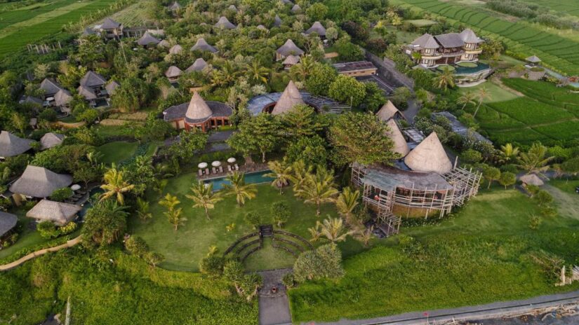 hotéis de luxo em Bali como reservar