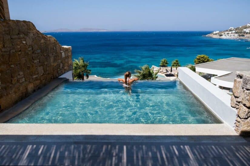 Hotéis 5 estrelas na Grécia em Mykonos
