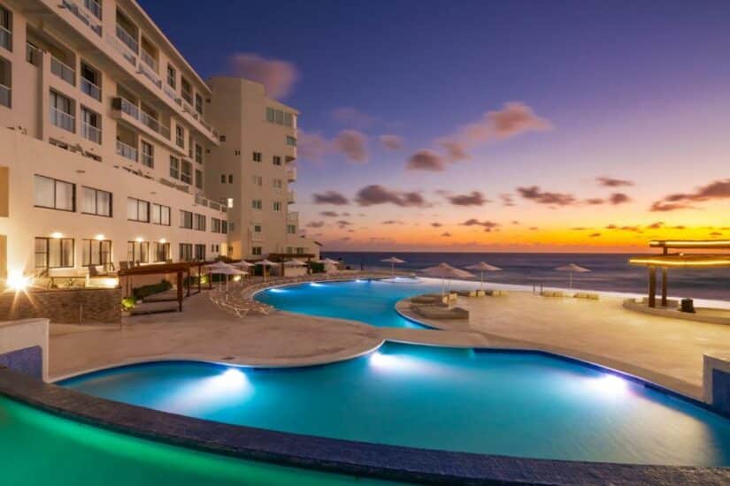 Hotéis beira-mar em Cancún