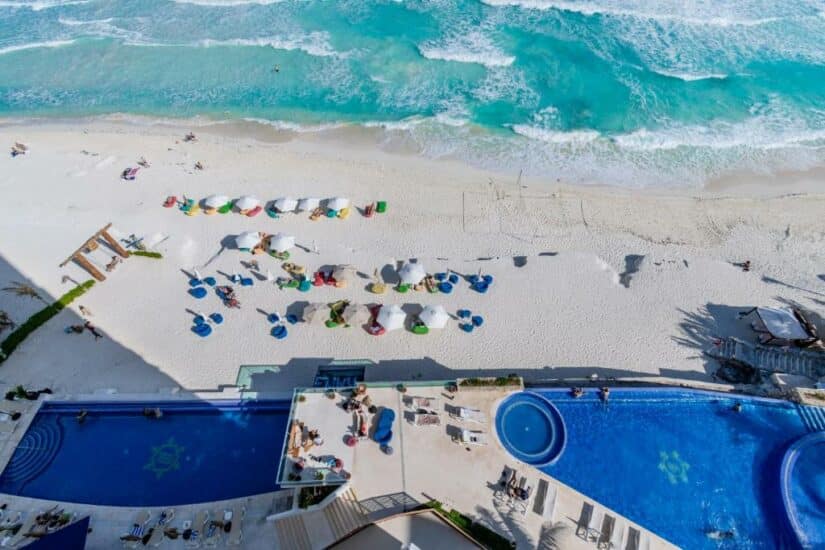 resort na praia na Riviera Maya