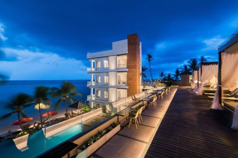 Hotel boutique de Bali frente ao mar