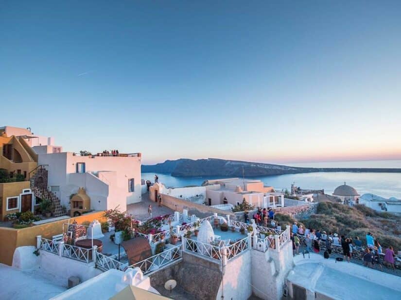 Hotéis bem localizados em Santorini