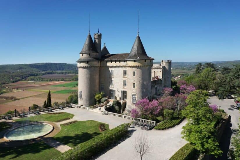 hospedagem em castelos em Cahors