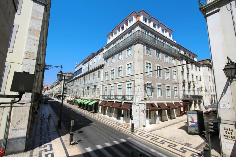 hotel com vista para da Praça do Comércio
