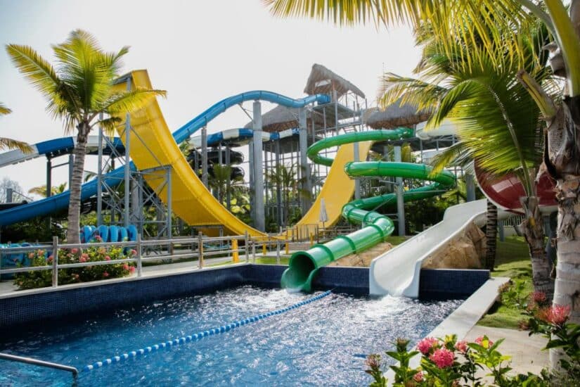 hotel em Punta Cana com parque aquático
